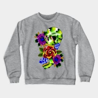 Skull Jaw Crewneck Sweatshirt